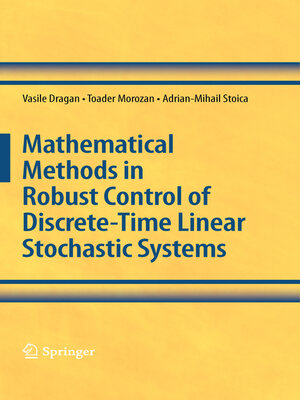 cover image of Mathematical Methods in Robust Control of Discrete-Time Linear Stochastic Systems